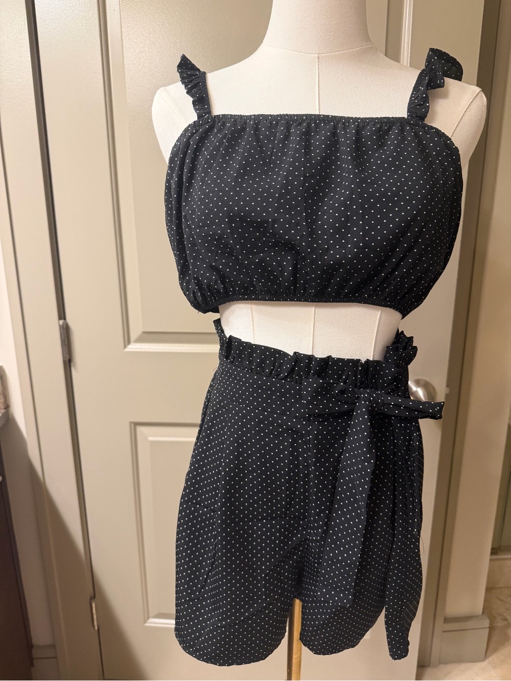 POLKA DOT MATCHING SET